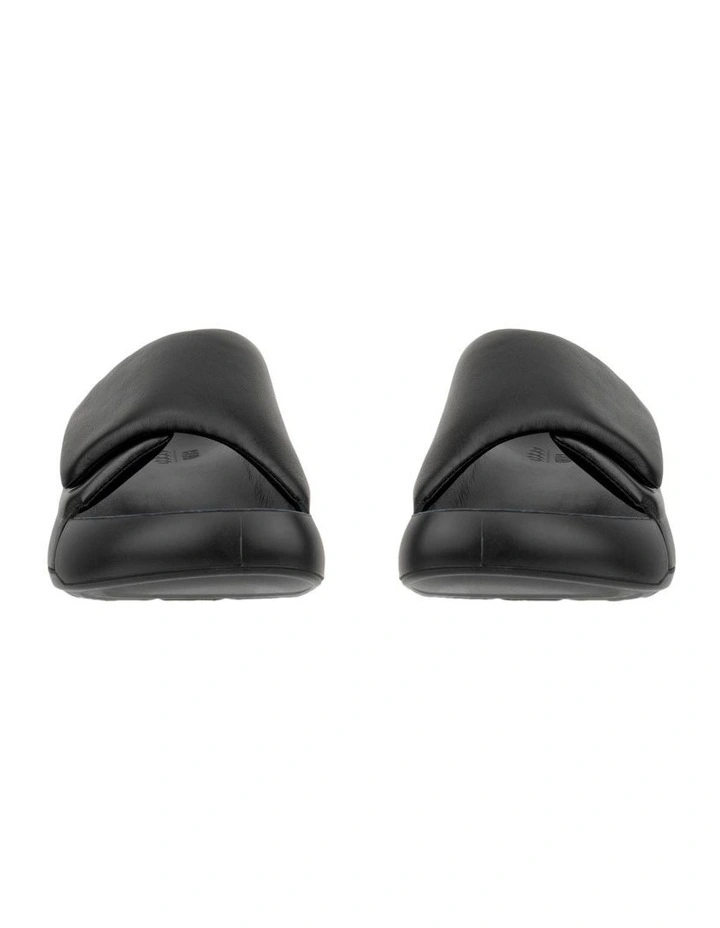 Cozmo Platform Sandal in Black image 5
