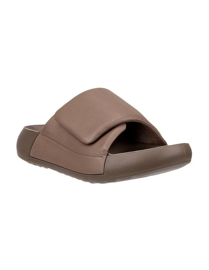 Cozmo Platform Sandal in Brown image 1