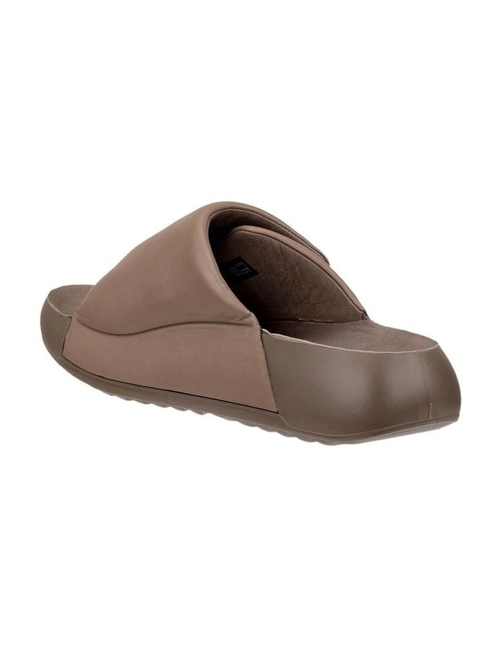 Cozmo Platform Sandal in Brown image 2