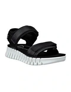 Gruuv Sol Sandal in Black