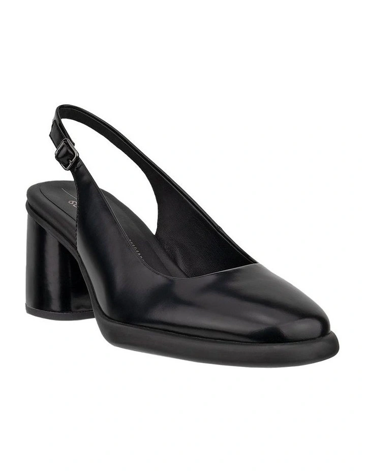 Sculpted LX 55 Slingback Shoes in Black image 1