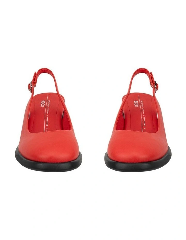 Sculpted LX 55 Slingback Shoes in Red image 5