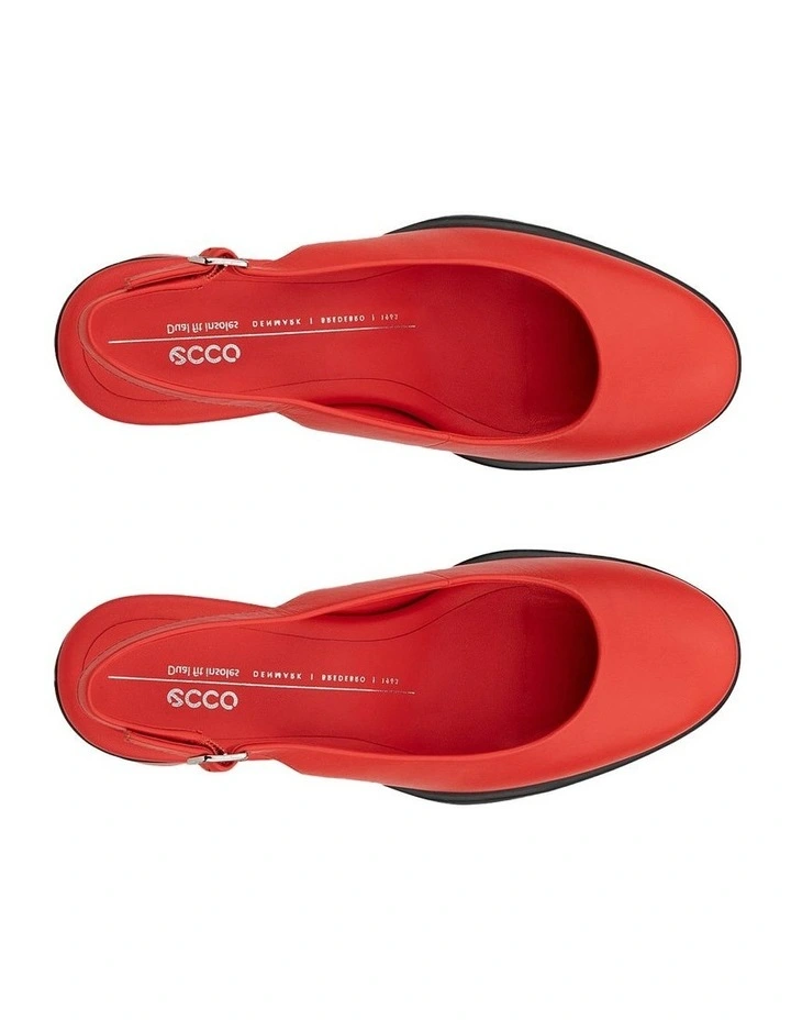 Sculpted LX 55 Slingback Shoes in Red image 6