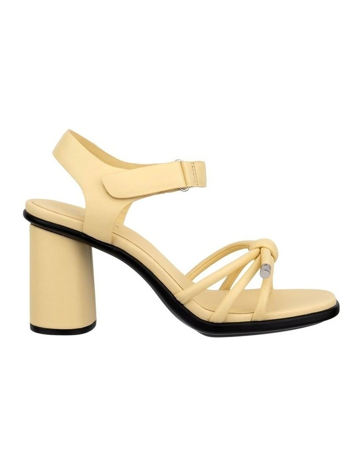 Sculpted Alba 65 Tube Heel in Yellow image 4