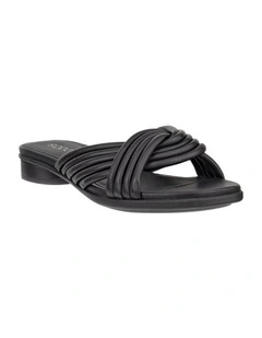 Sculpted Alba 25 Slide in Black
