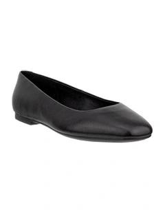 Margot Ballerina Flat in Black