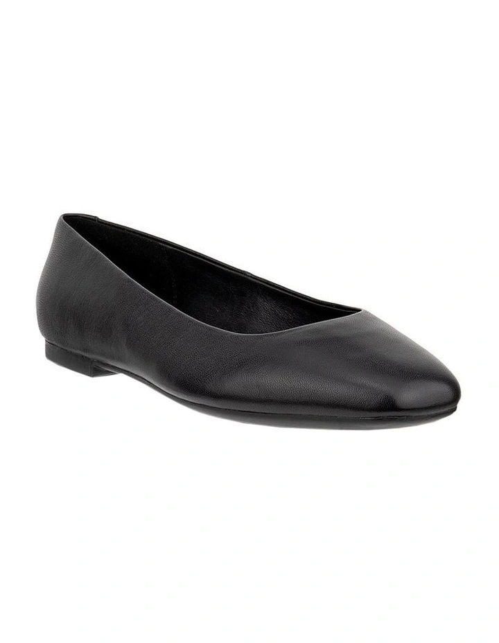 Margot Ballerina Flat in Black image 1