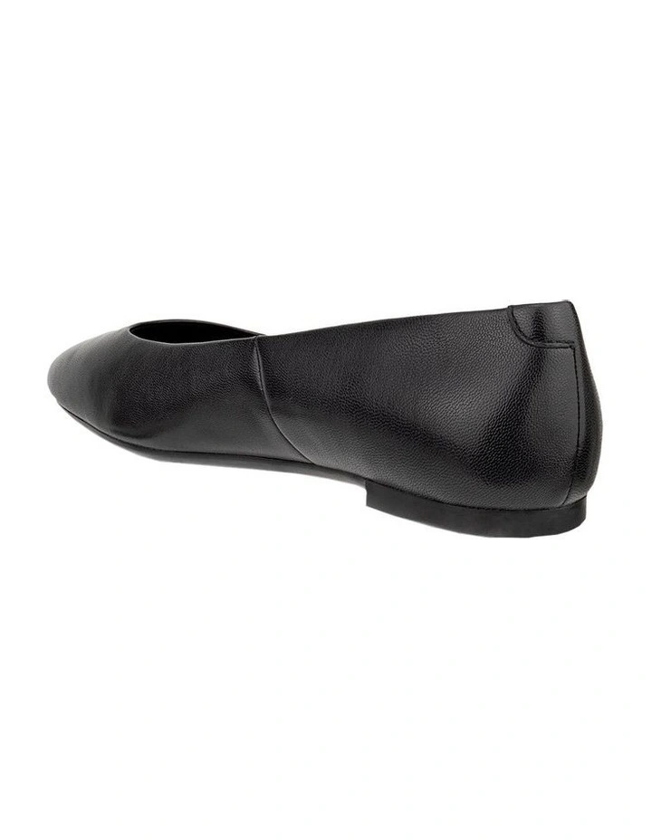 Margot Ballerina Flat in Black image 2
