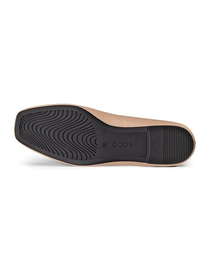 Margot Ballerina Flat in Nude image 3