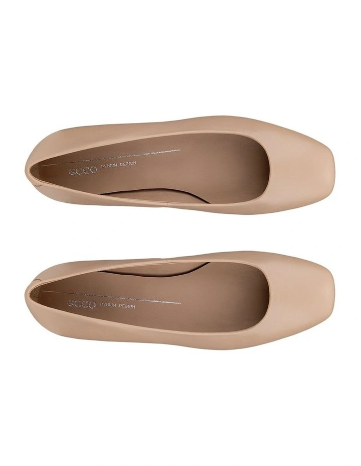 Margot Ballerina Flat in Nude image 6