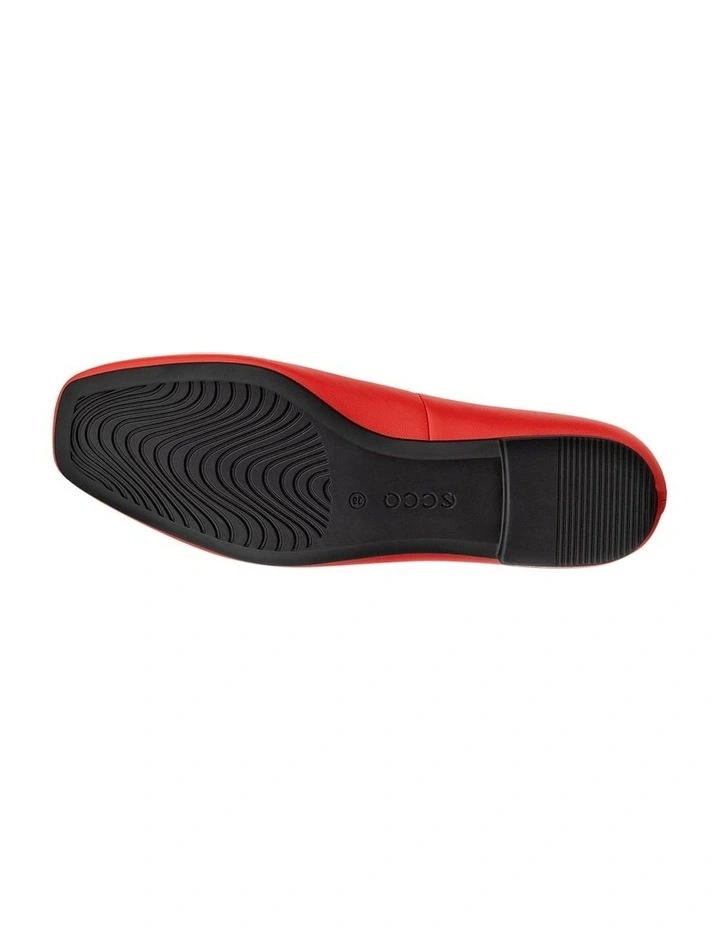 Margot Ballerina Flat in Red image 3