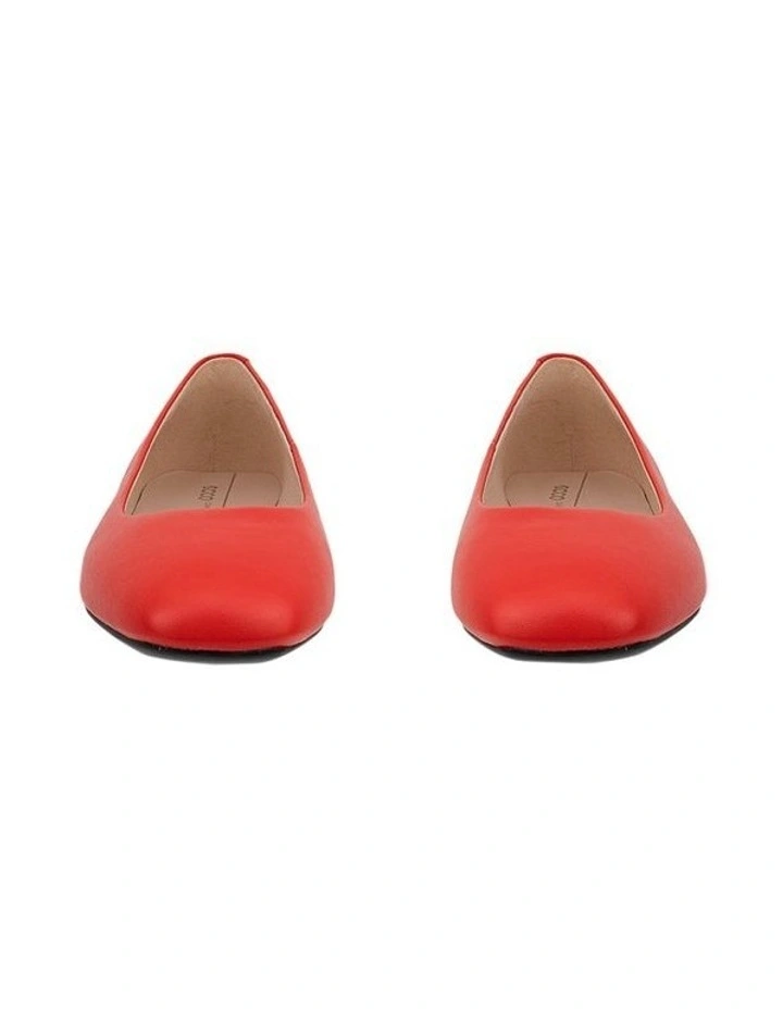 Margot Ballerina Flat in Red image 5