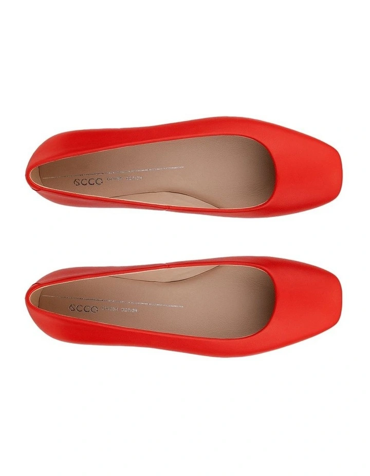 Margot Ballerina Flat in Red image 6