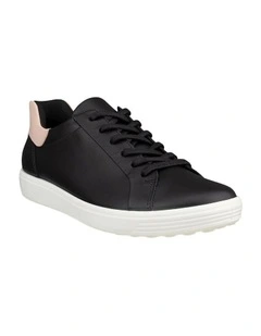 Soft 7 Easy-Slip Sneaker in Black