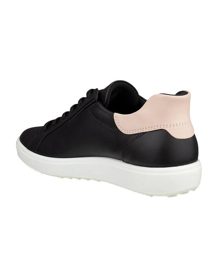 Soft 7 Easy-Slip Sneaker in Black image 2