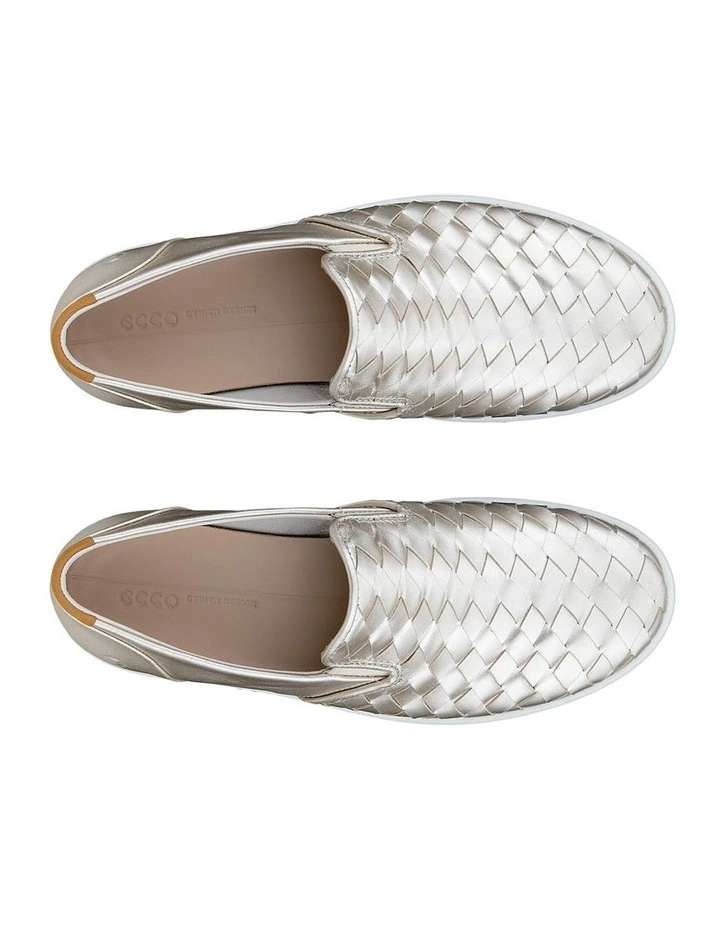 Soft 7 Slip-On Sneaker in White Gold image 6