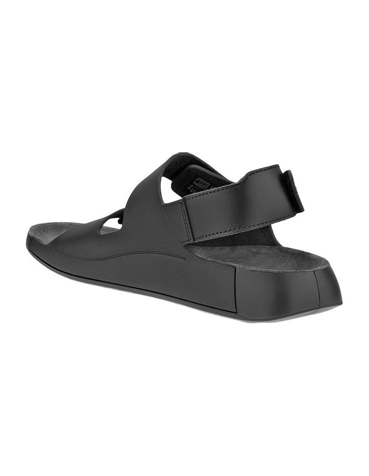Cozmo 3-Strap Sandal in Black image 2