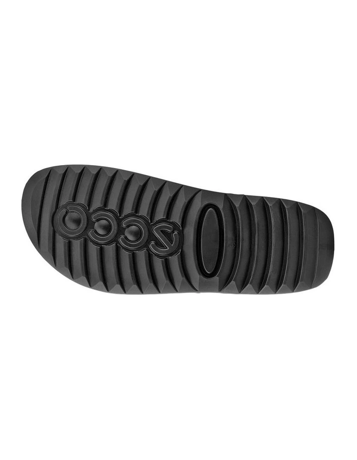 Cozmo 3-Strap Sandal in Black image 3