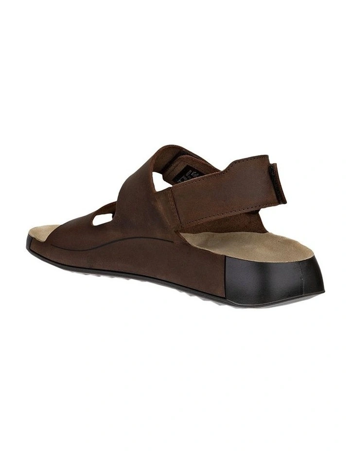 Cozmo 3-Strap Sandal in Brown image 2