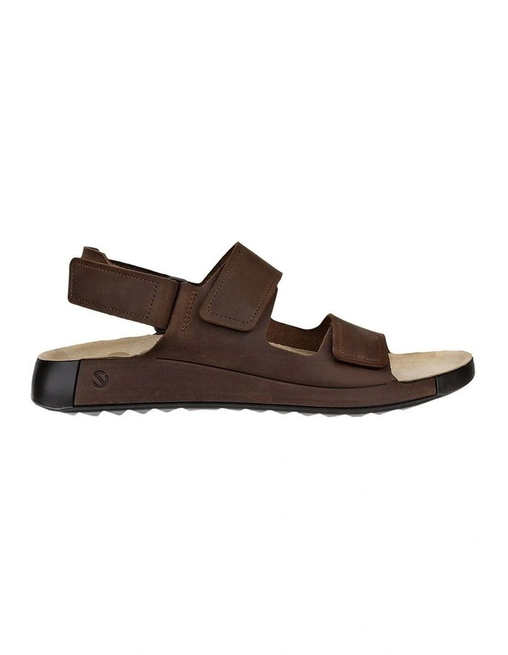 Cozmo 3-Strap Sandal in Brown image 4