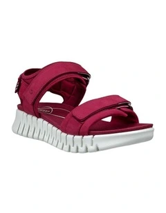 Gruuv Sol Sandal in Red