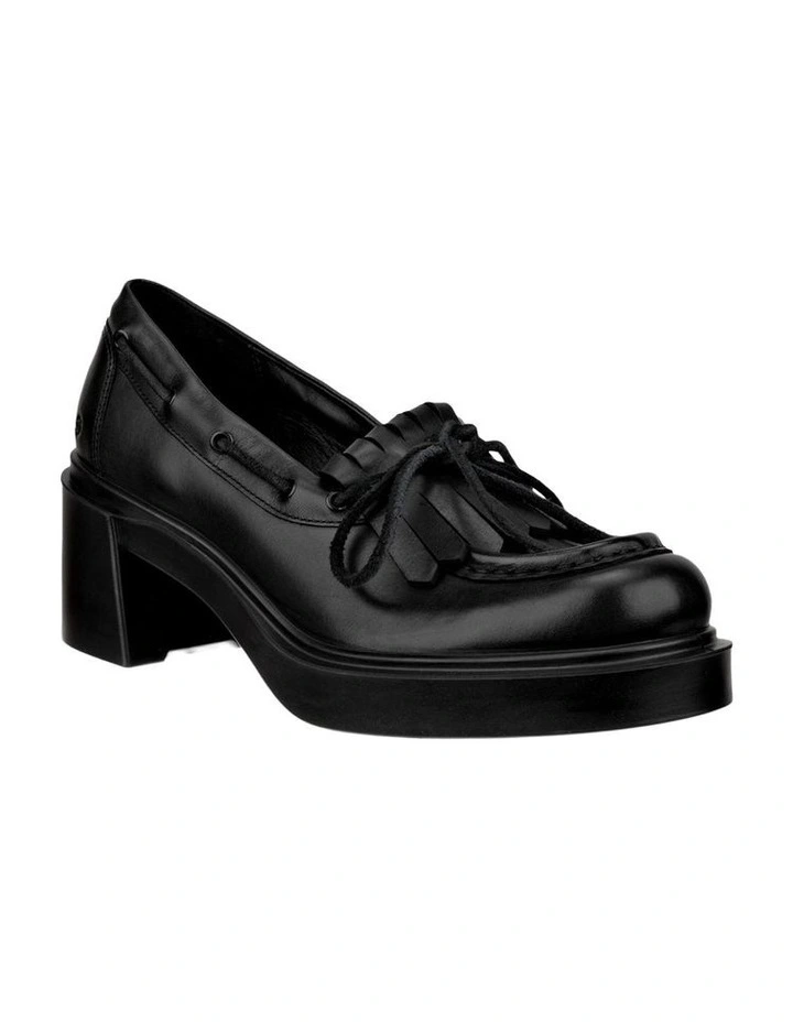 Metropole Seoul 45 Heeled Loafer in Black image 1