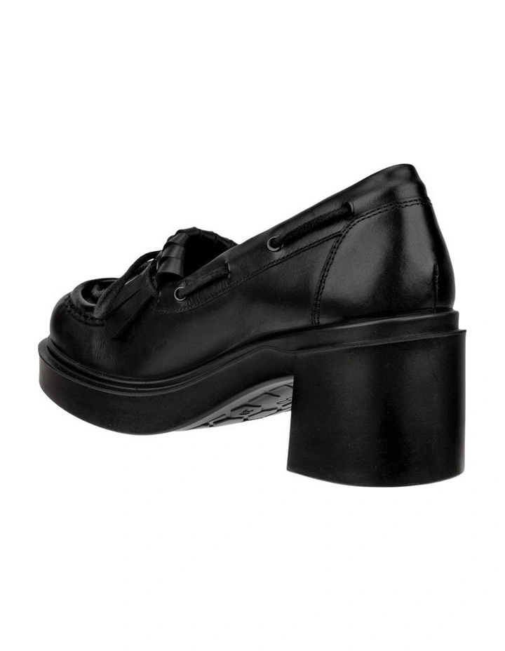 Metropole Seoul 45 Heeled Loafer in Black image 2
