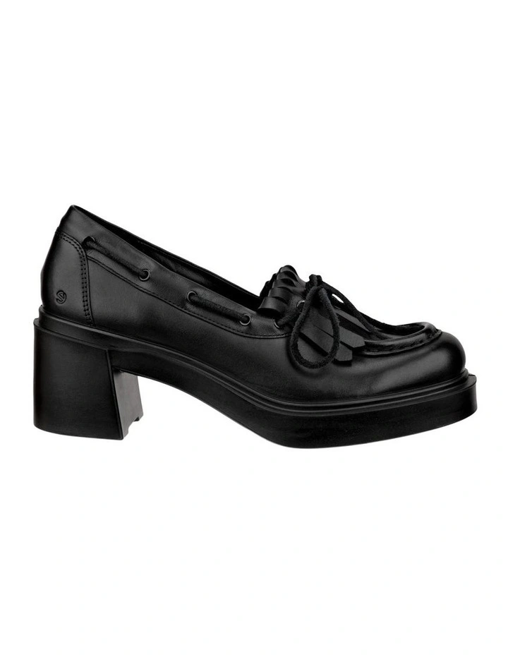 Metropole Seoul 45 Heeled Loafer in Black image 4