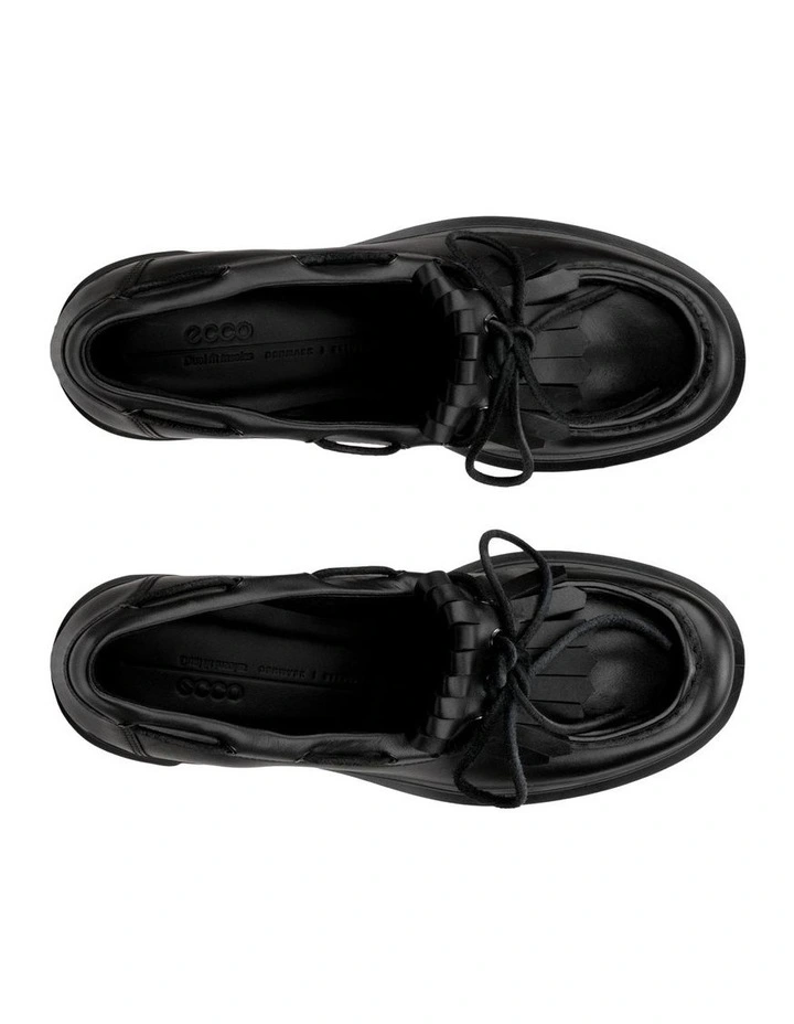 Metropole Seoul 45 Heeled Loafer in Black image 5