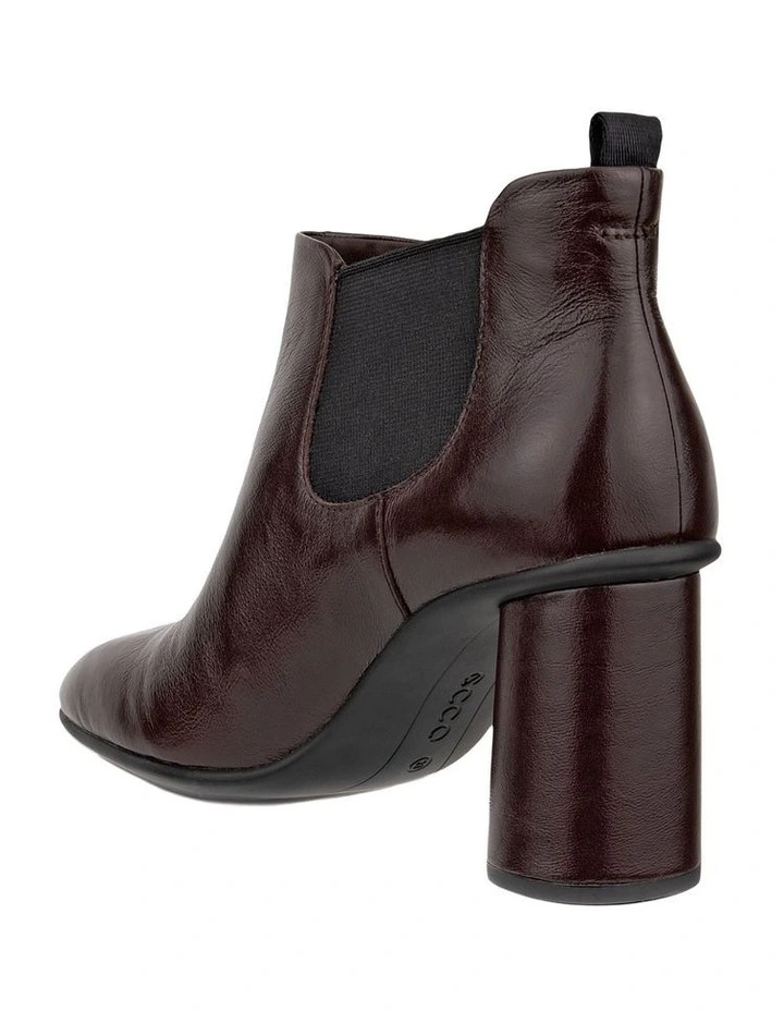Sculpted Alba 65 Heel Boot in Brown image 2
