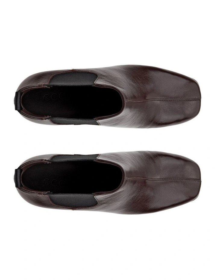 Sculpted Alba 65 Heel Boot in Brown image 6