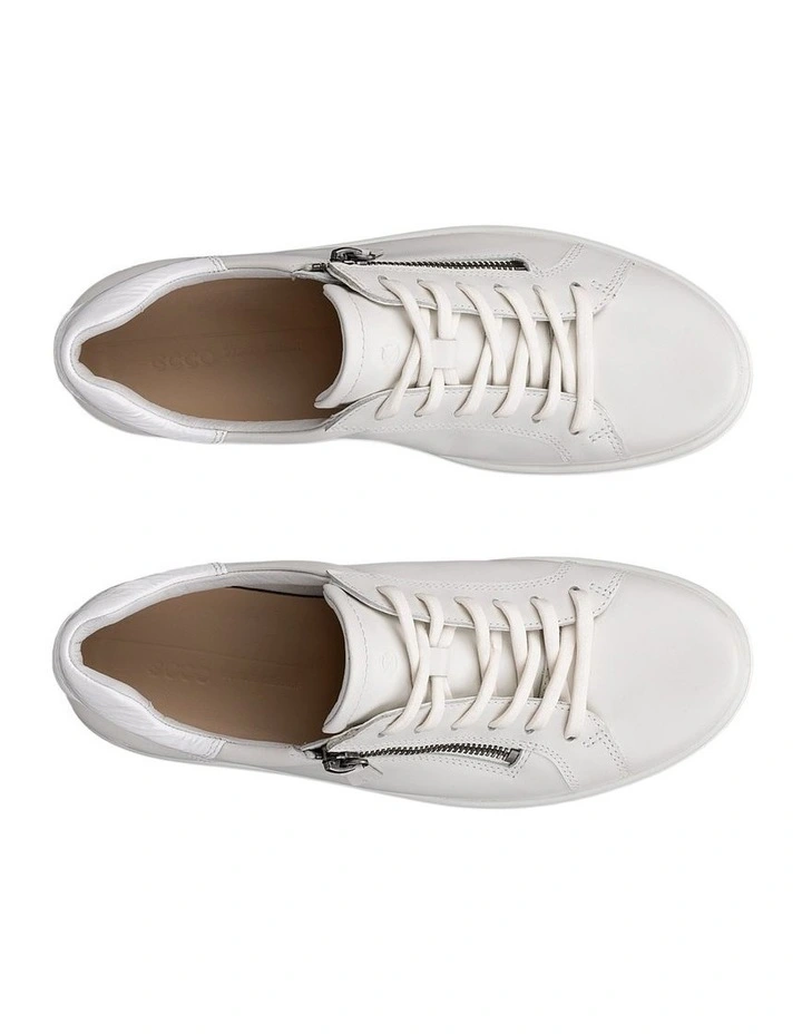 Soft 7 Side-Zip Sneaker in White image 6
