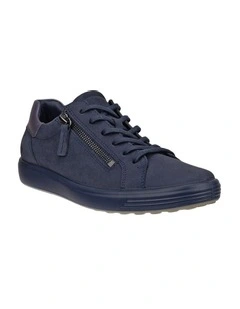 Soft 7 Side-Zip Sneaker in Blue