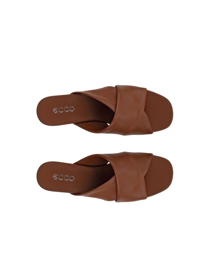 Astrid Wedge Slide in Brown image 5
