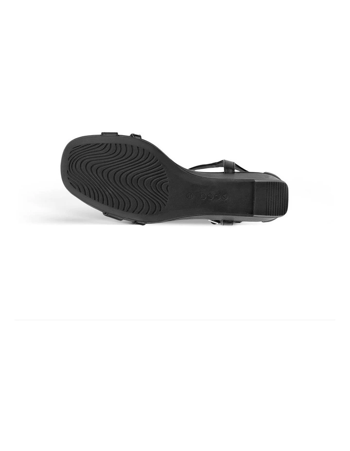 Astrid Wedge 2-Strap in Black image 3