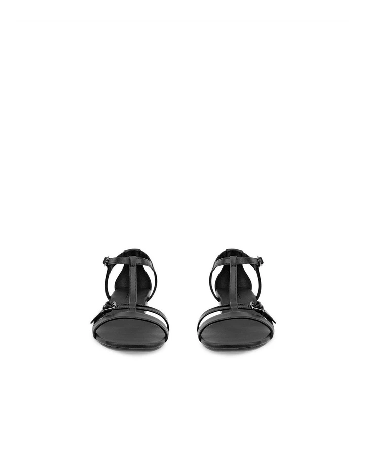 Astrid Wedge 2-Strap in Black image 6