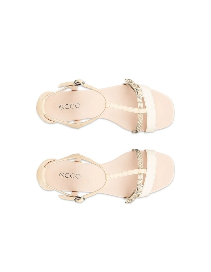 Astrid Wedge 2-Strap in Beige image 5