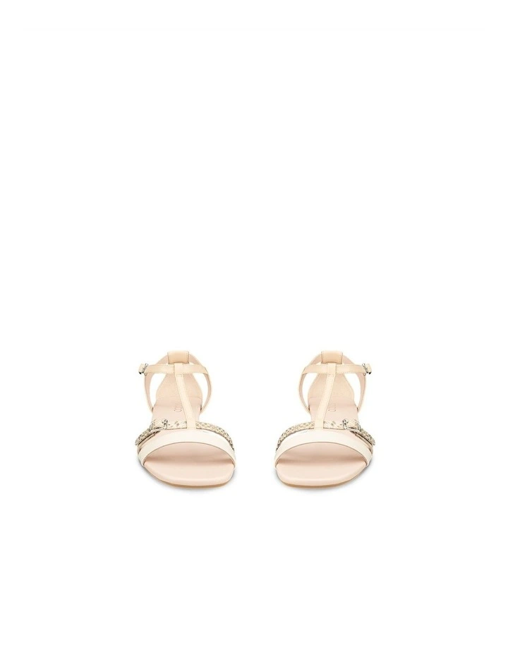 Astrid Wedge 2-Strap in Beige image 6
