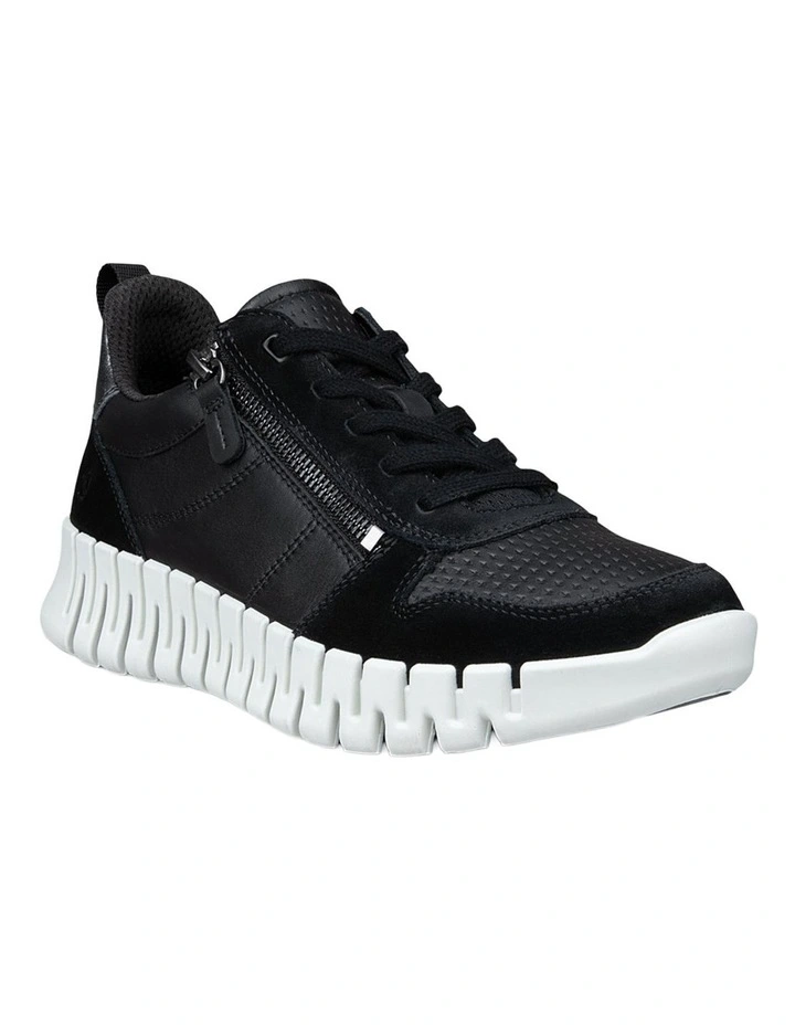 Gruuv Side Zip Lace in Black image 1