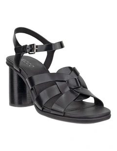 Sculpted Alba 65 Sandal in Black