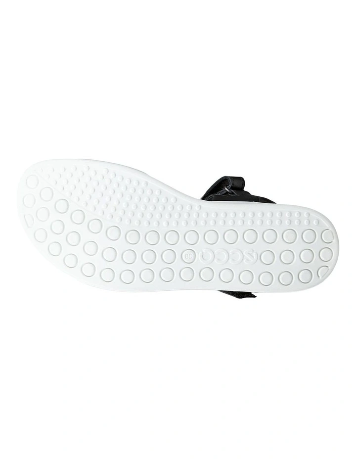 Soft Sandal 2-Strap in Black image 3