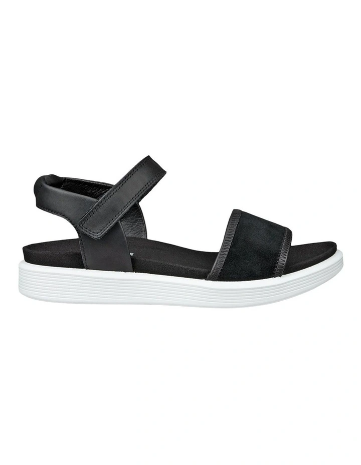 Soft Sandal 2-Strap in Black image 4