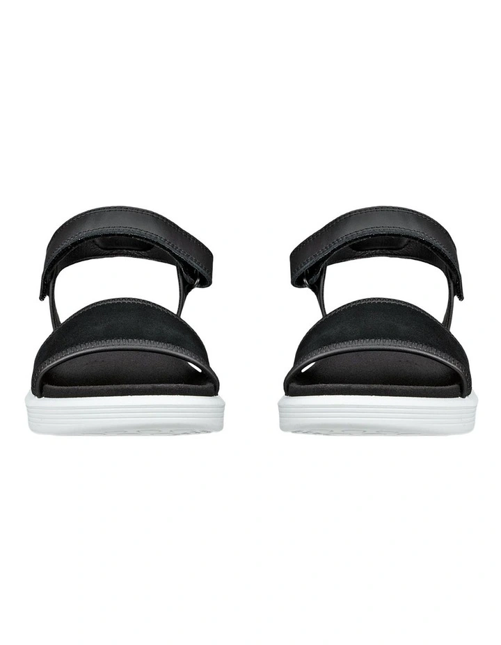 Soft Sandal 2-Strap in Black image 6
