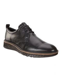 ST.1 Hybrid Derby Shoes In Black