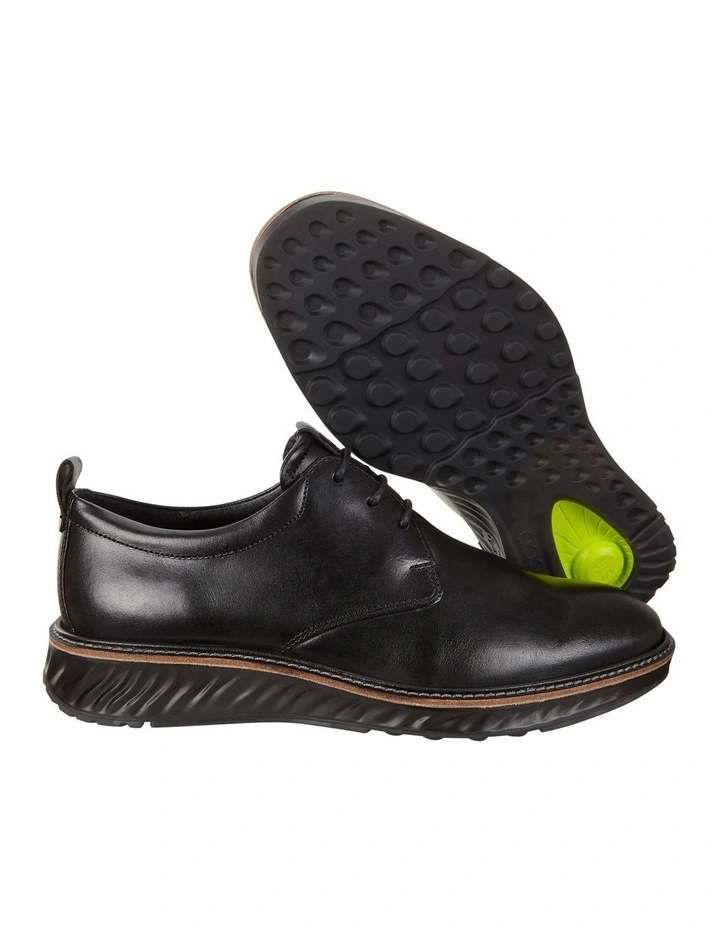 ST.1 Hybrid Derby Shoes In Black image 2