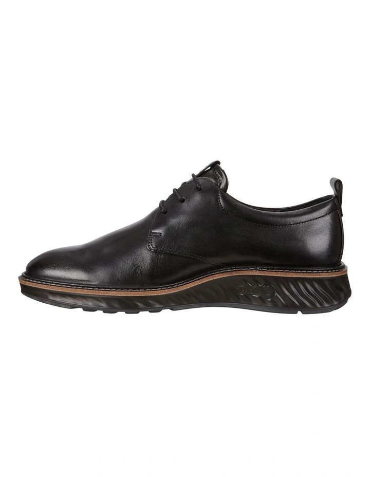 ST.1 Hybrid Derby Shoes In Black image 6