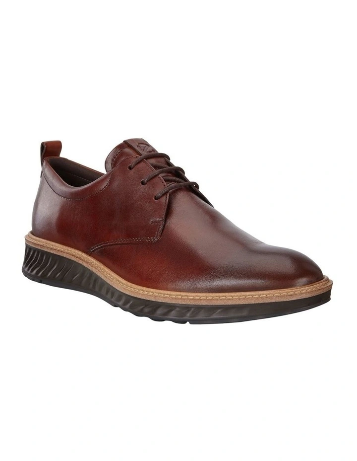 ST.1 Hybrid Derby Shoes In Brown image 1