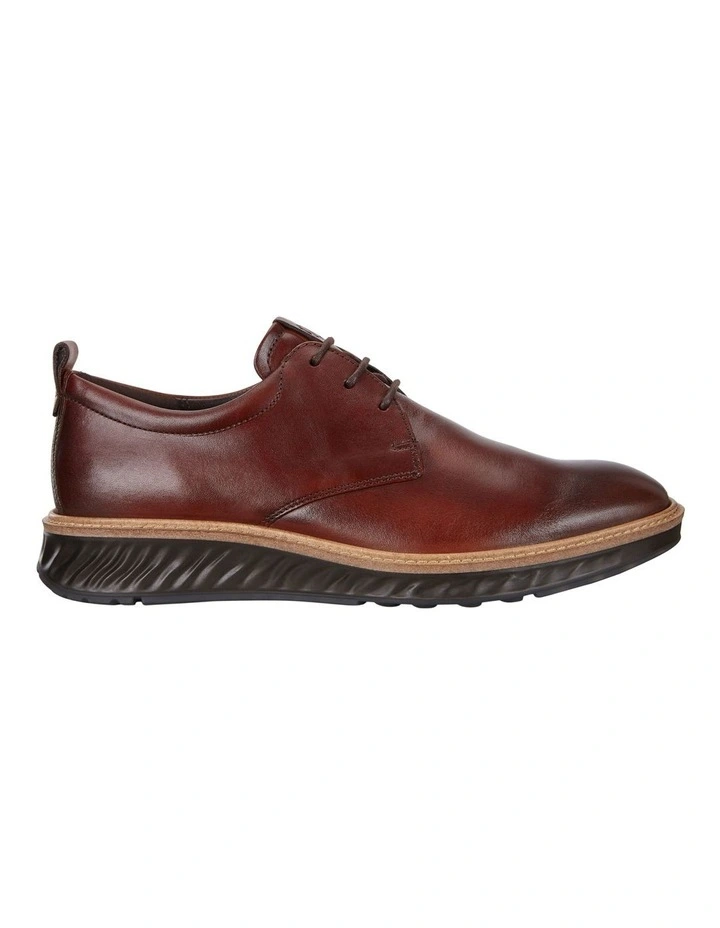ST.1 Hybrid Derby Shoes In Brown image 2