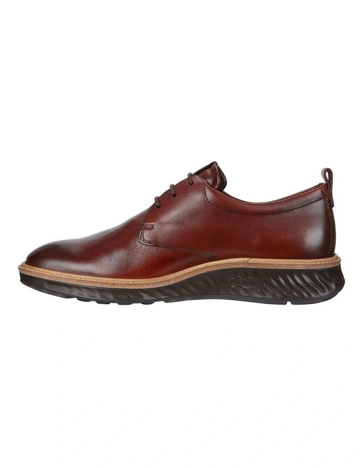 ST.1 Hybrid Derby Shoes In Brown image 3