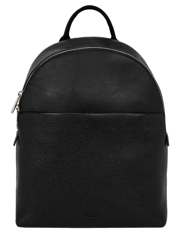 Textureblock Backpack in Black image 1